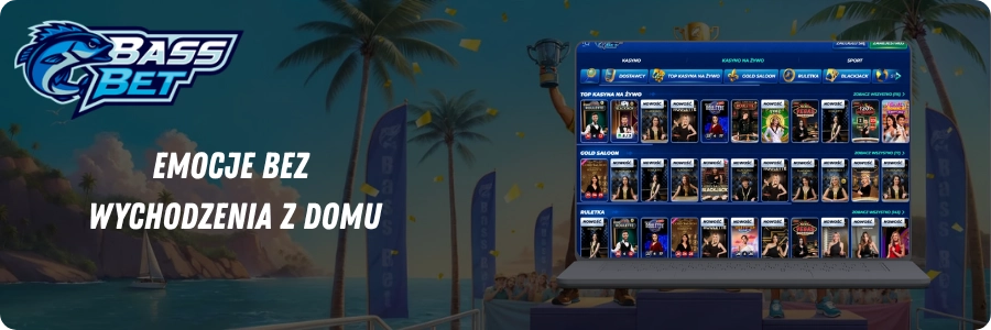 Kasyno na żywo w Bassbet Casino